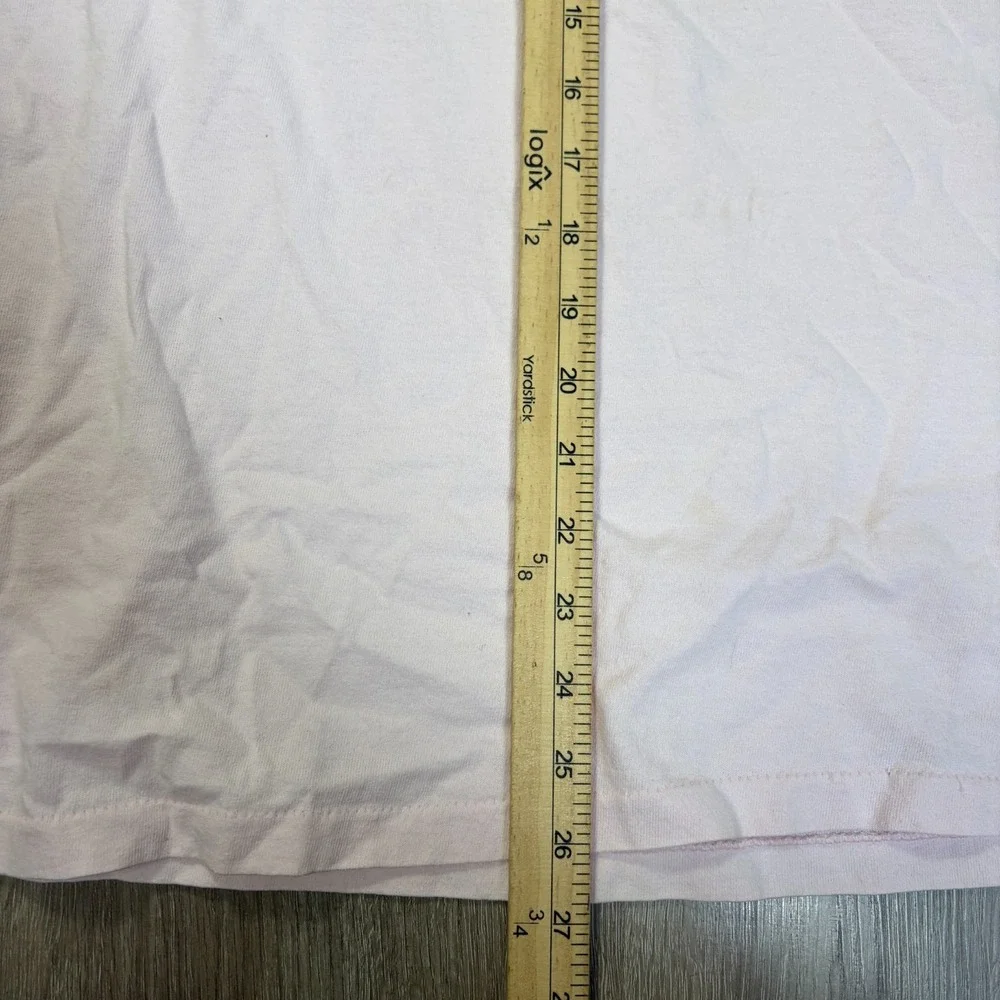 VTG Nags Head NC Single Stitch Large T Shirt Pink Short Sleeve Vintage Anvil